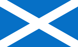 Schottische Nationalflagge